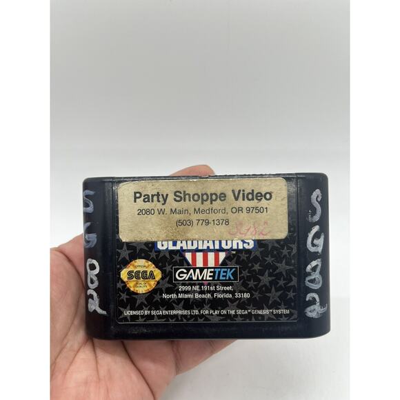 American Gladiators - TESTED! (Sega Genesis, 1992) - Picture 2 of 8